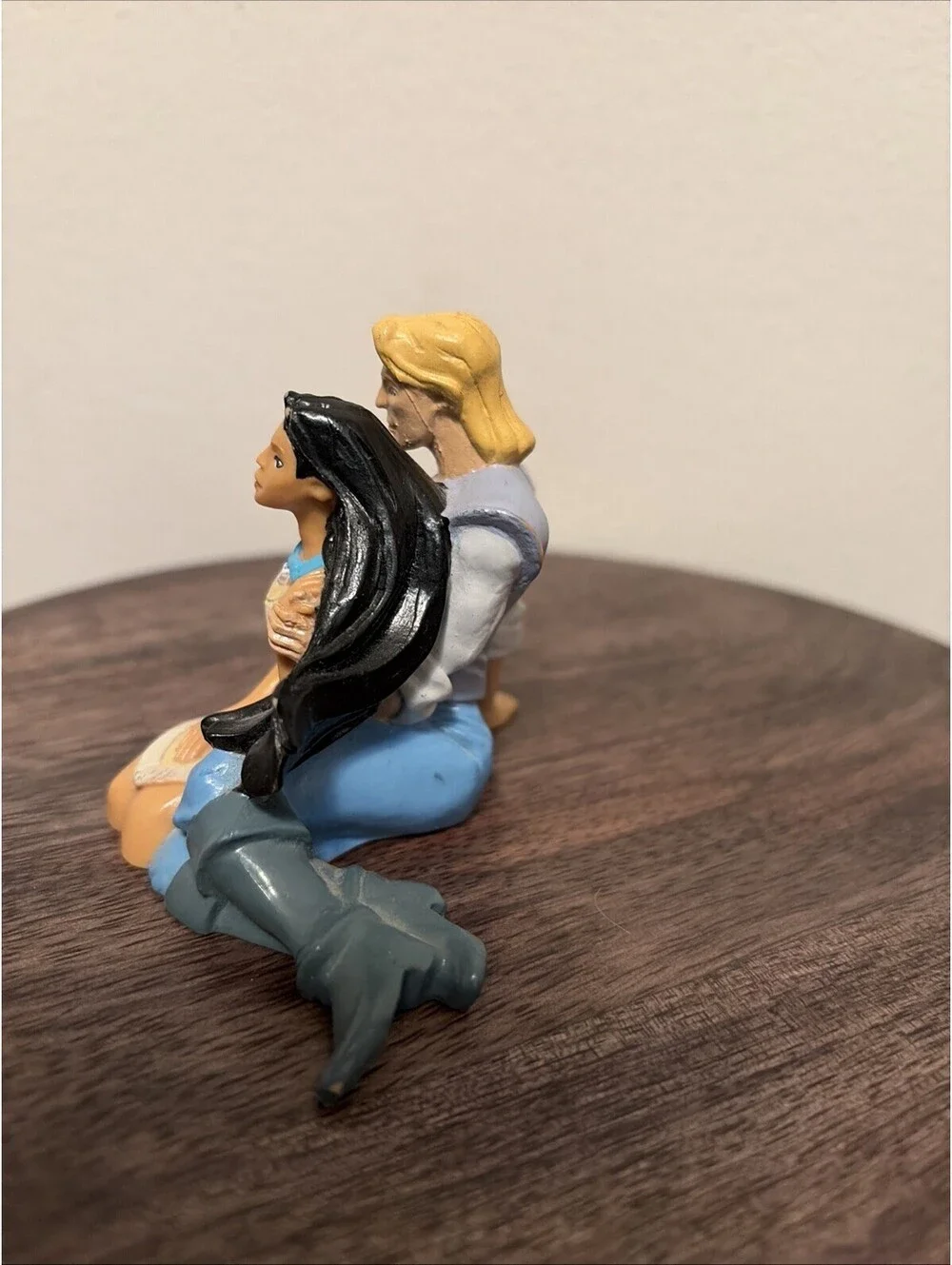 Disney Captain John Smith And Pocahontas Figurine 3in Applause Cake Topper